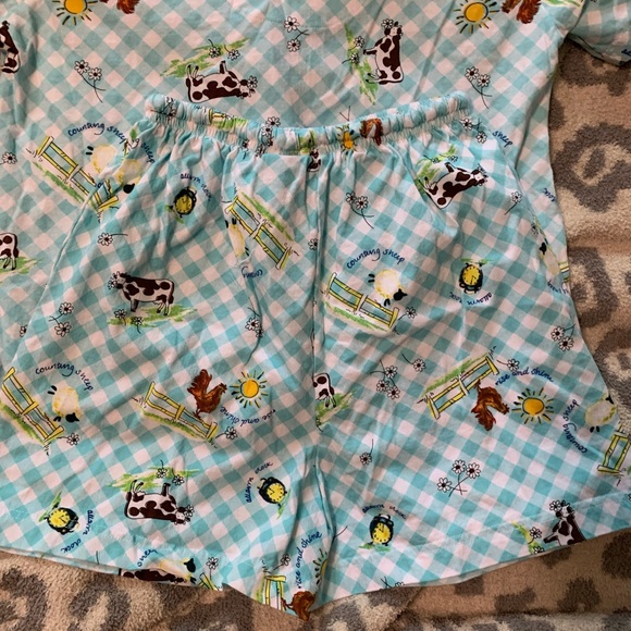 🆕 nwt womens farm animal pajama set - Picture 6 of 7
